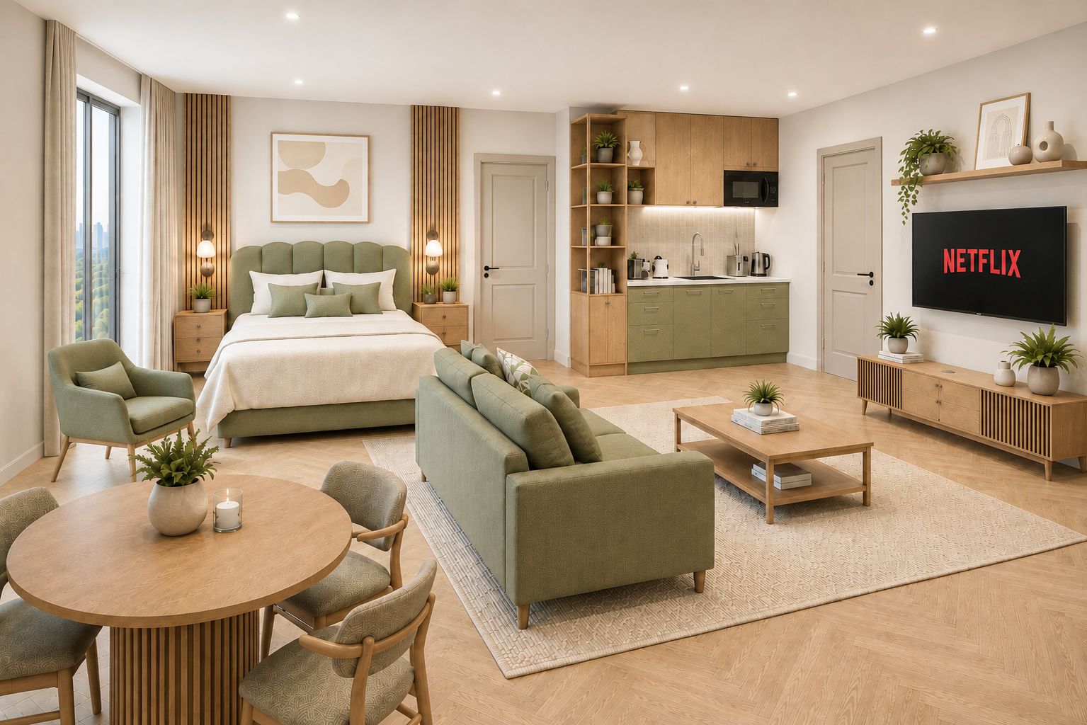 Accessible Suite with step-free layout